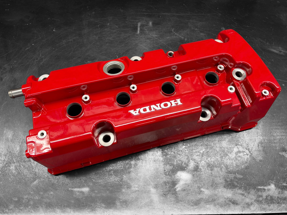 Honda K-SERIES K24 K20 Type R Civic RSX Valve Cover Powder Coated Glossy Red
