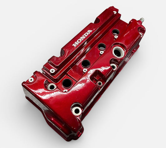 Honda K-SERIES K24 K20 Valve Cover Powder Coated Cherry 🍒 Candy Red Type R Civic RSX