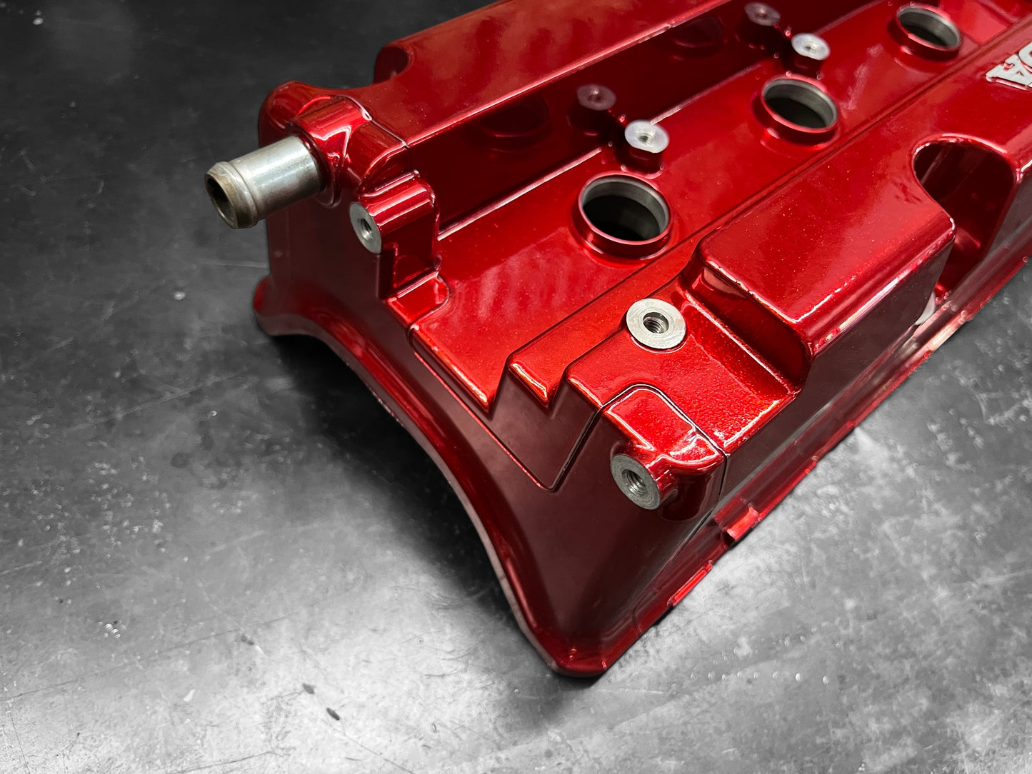 Honda K-SERIES K24 K20 Type R Civic RSX Valve Cover Powder Coated Metallic Red