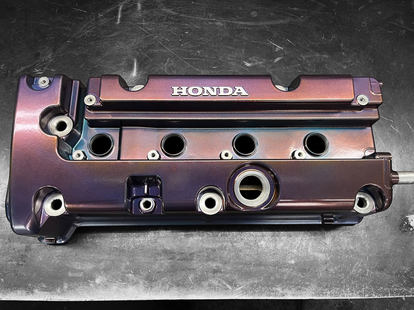 Honda K-SERIES K24 K20 Type R Civic RSX Valve Cover Powder Coated Chameleon