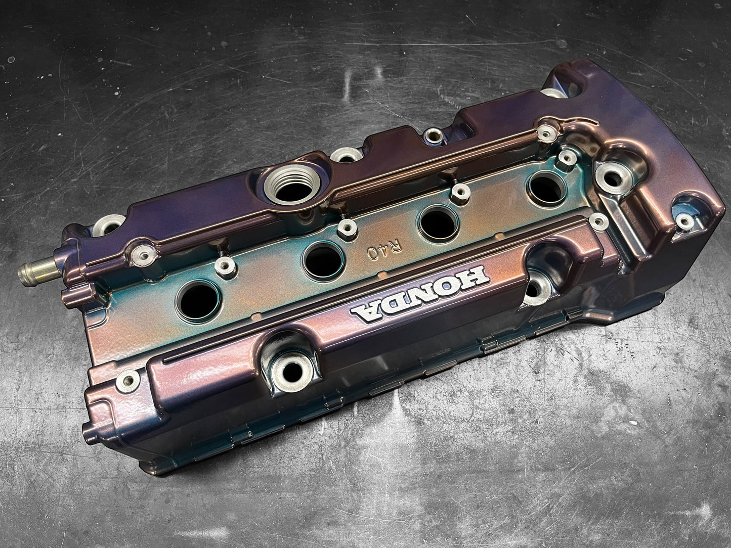Honda K SERIES K24Z CIVIC SI 9TH GEN VALVE COVER POWDER COATED ALEXANDRITE