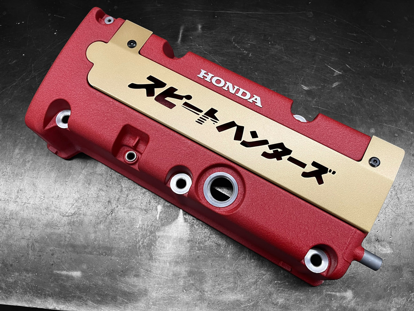 K20 K24 HONDA COIL PACK COVER K-SERIES JDM Powder Coated SATINE GOLD SPEEDHUNTERS
