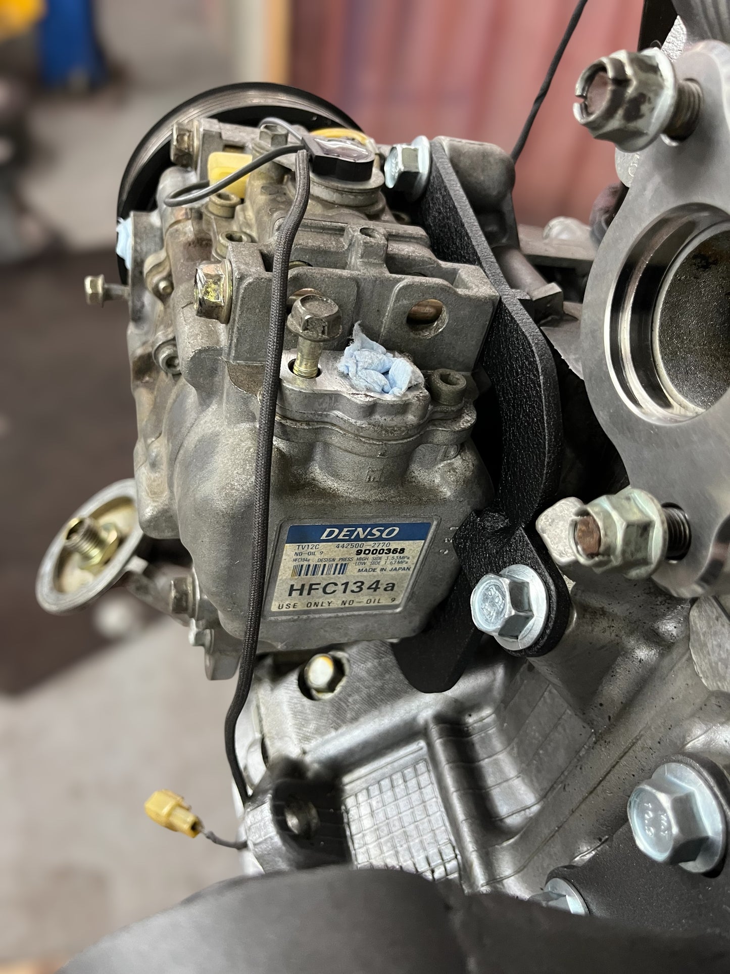 89-05 Mazda MX-5 AC Compressor Bracket for Toyota 1UZ/3UZ-FE Swap | Retain OEM AC