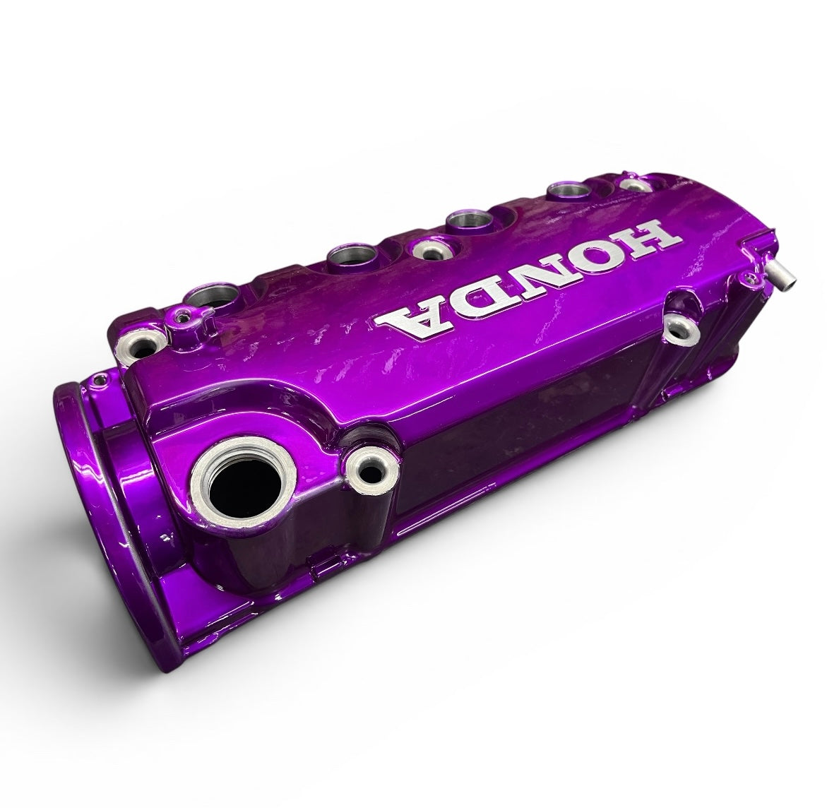 1992-2000 Honda Civic D Series Valve Cover Powder Coated Illusion Violet