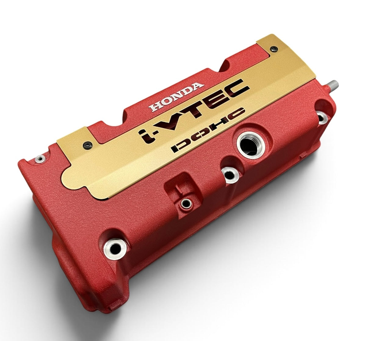 K20 K24 COIL PACK COVER FOR K-SERIES ALUMINUM POWDER COATED SATIN GOLD i-VTEC