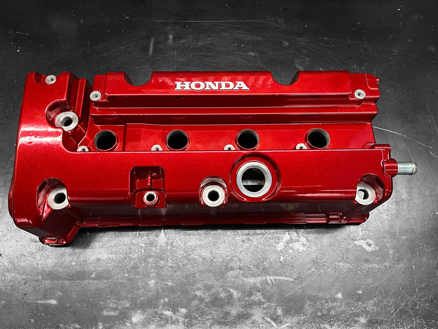 Honda K-SERIES K24 K20 Type R Civic RSX Valve Cover Powder Coated Metallic Red