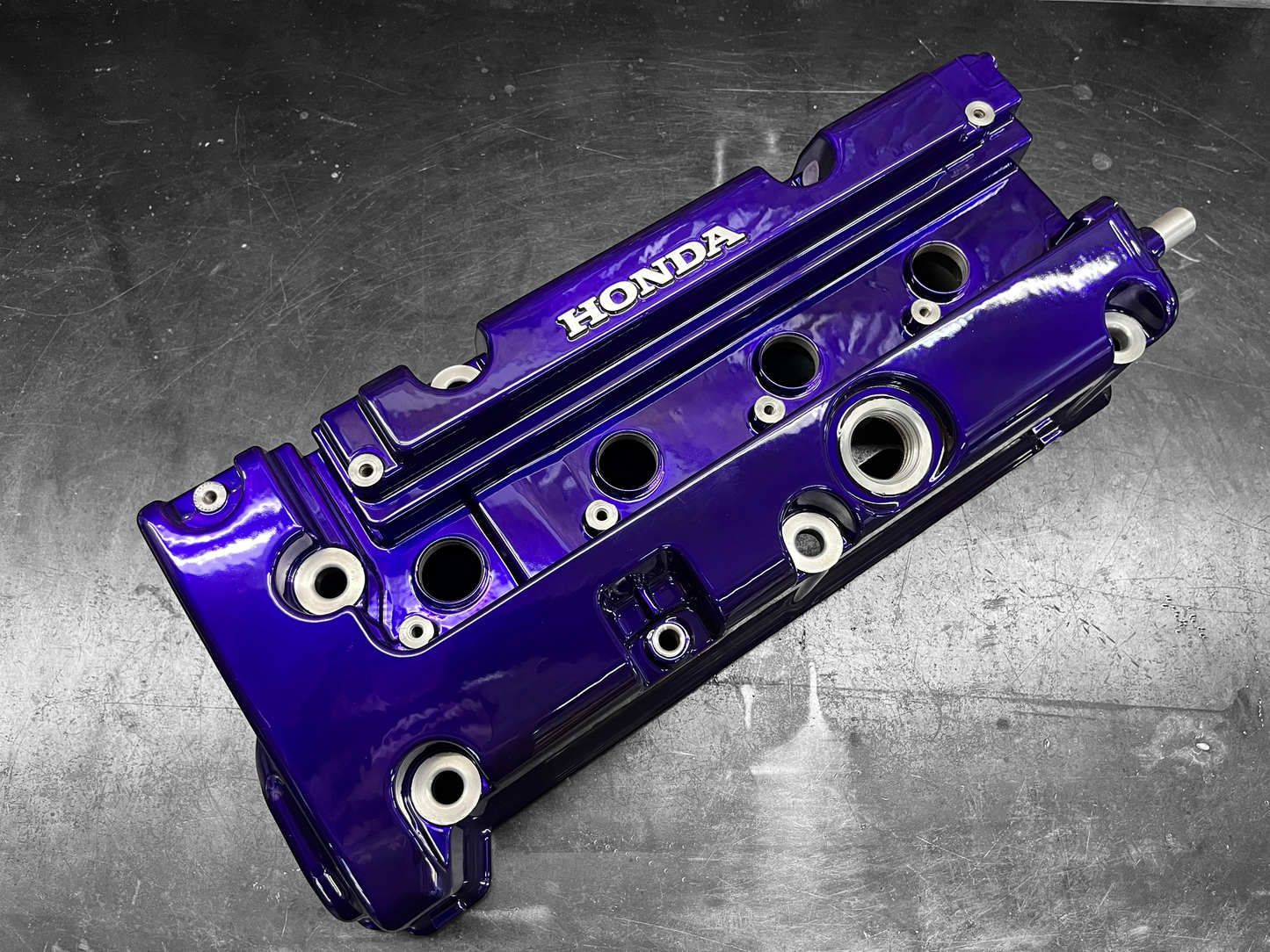 Honda K-SERIES K24 K20 Type R Civic RSX Valve Cover Powder Coated Candy Purple