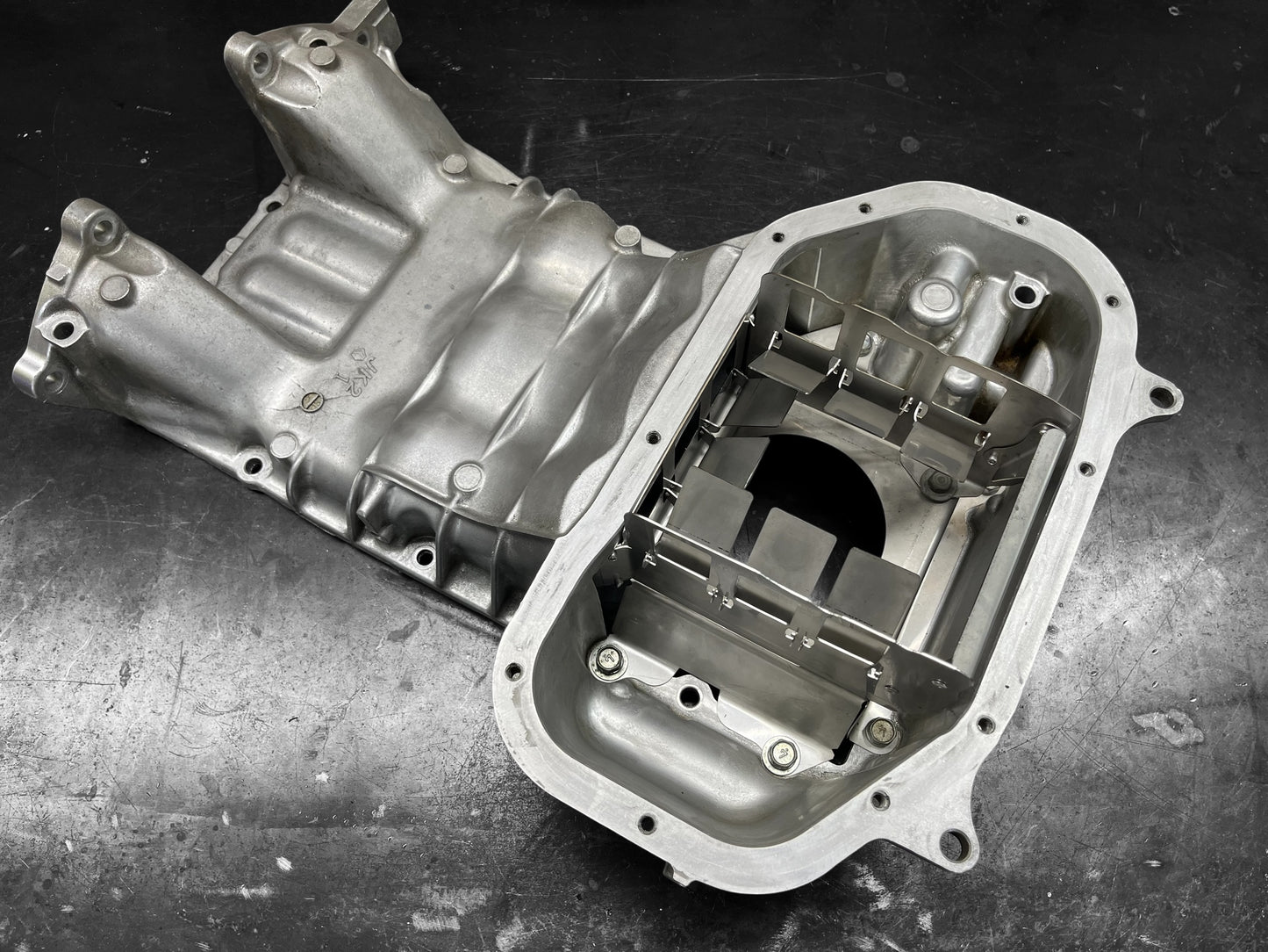 VQ37VHR / VQ35HR 2007–2020 Nissan 370z / 350z / G37 / G35 / Q50 Oil Pan Baffle Anti Oil Starvation Upgrade
