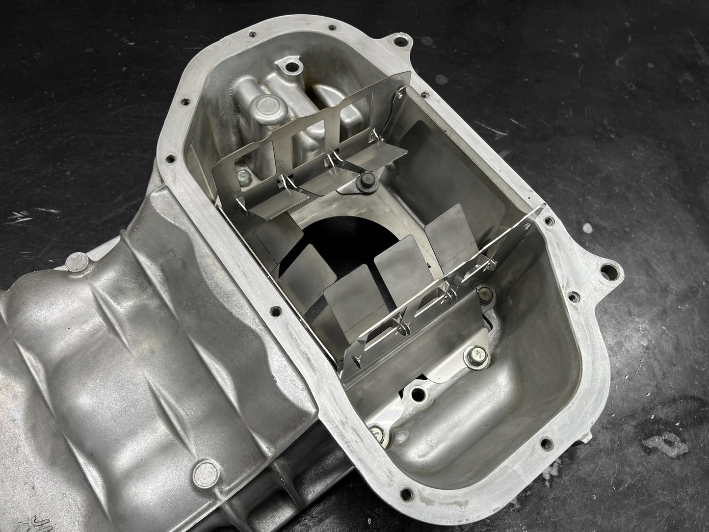 VQ37VHR / VQ35HR 2007–2020 Nissan 370z / 350z / G37 / G35 / Q50 Oil Pan Baffle Anti Oil Starvation Upgrade
