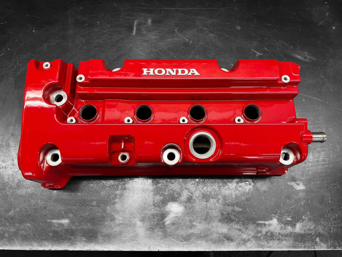 Honda K-SERIES K24 K20 Type R Civic RSX Valve Cover Powder Coated Glossy Red