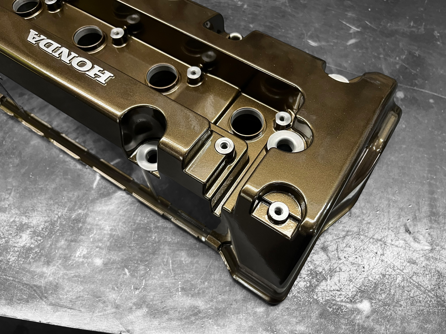 Honda K-SERIES K24 K20 Type R Civic RSX Valve Cover Powder Coated Bronze