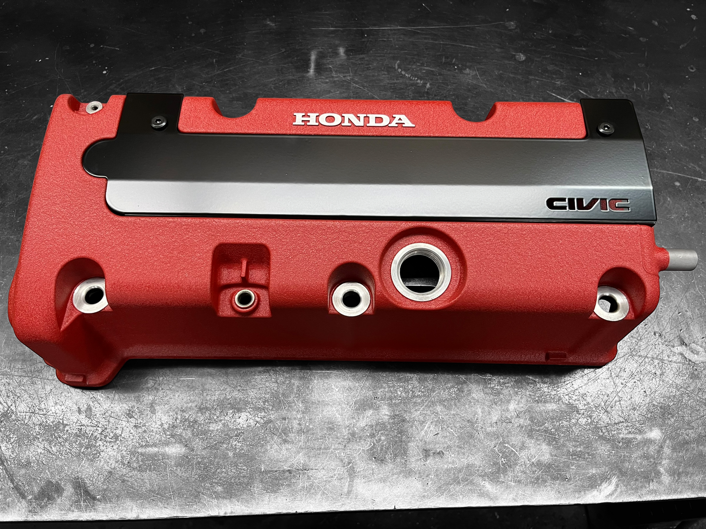 K20 K24 COIL PACK COVER FOR K-SERIES POWDER COATED SEMI GLOSS BLACK “CIVIC”