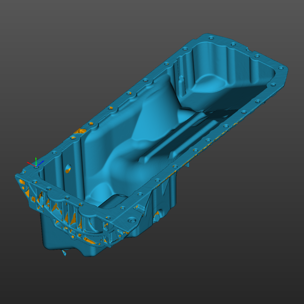 Bmw e9X Oil Pan (N52) 3D Scan STL