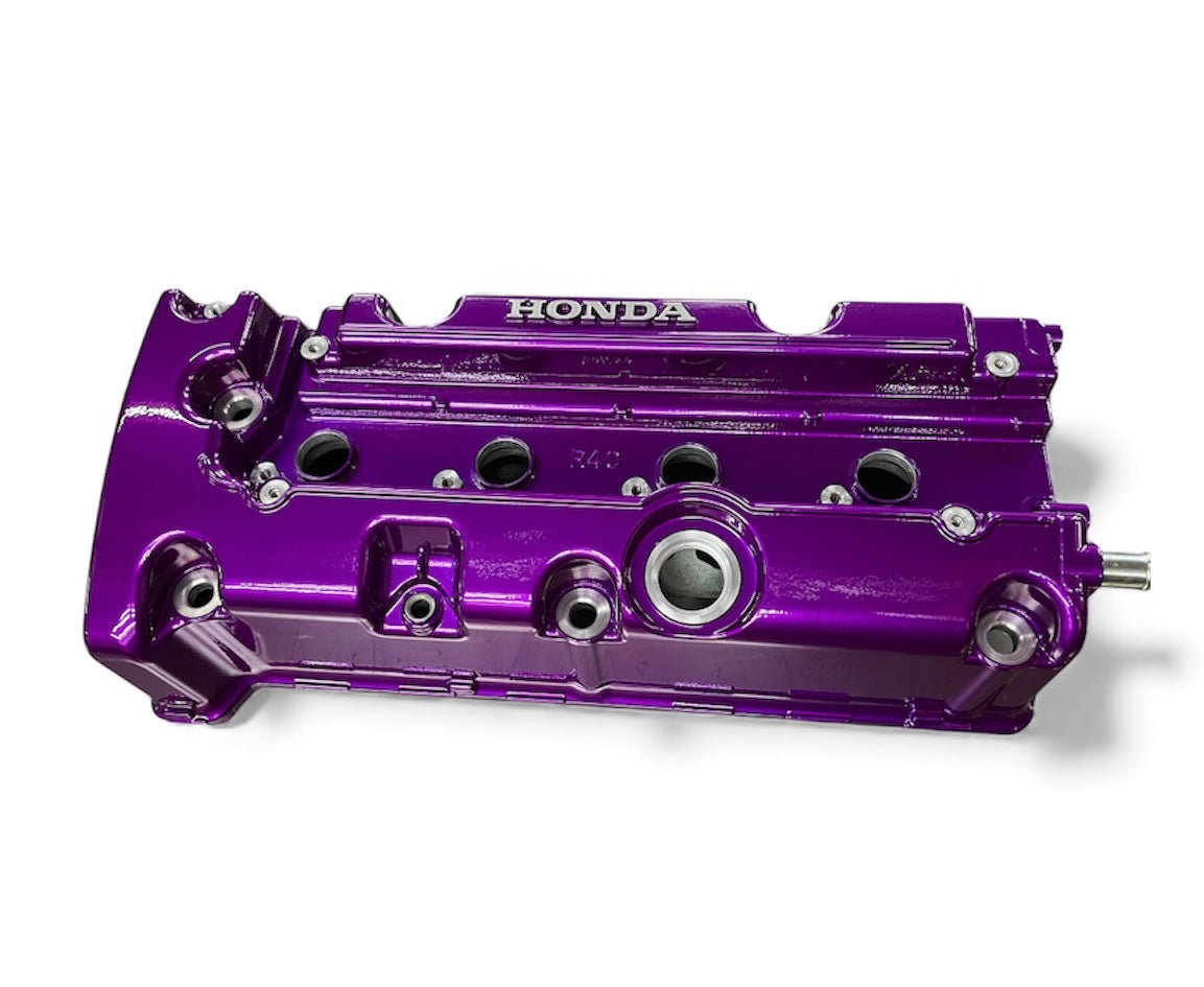 Honda K-SERIES K24Z CIVIC SI 9TH GEN Valve Cover Powder Coated Illusion Violet Purple
