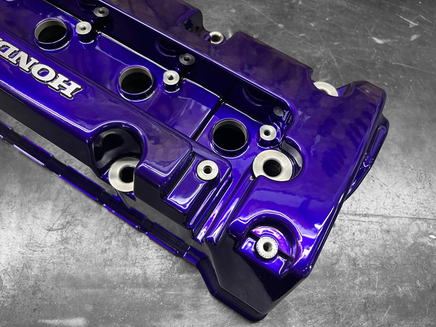 Honda K-SERIES K24 K20 Type R Civic RSX Valve Cover Powder Coated Candy Purple
