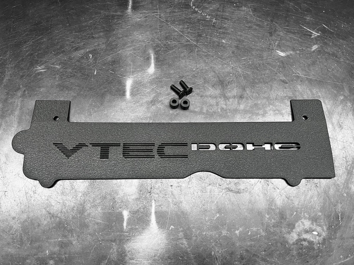Honda K SERIES K24Z K24Z7 COIL PACK COVER CIVIC SI 9TH Gen WRINKLE BLACK "VTEC" Ver. 2