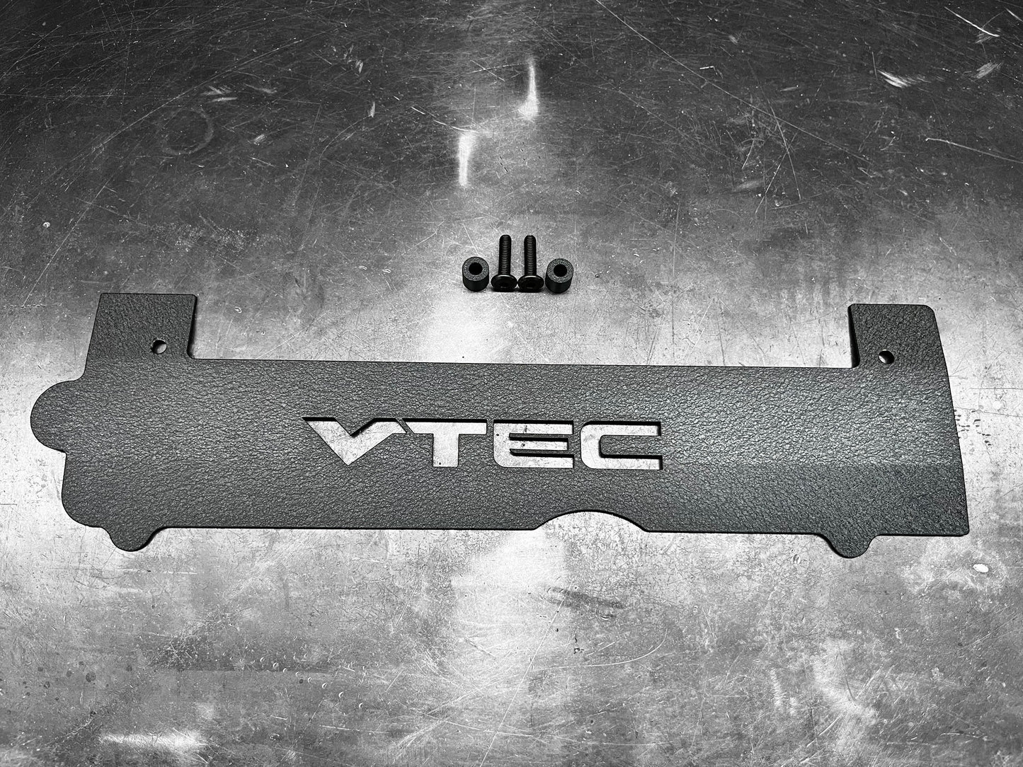 Honda K SERIES K24Z K24Z7 COIL PACK COVER CIVIC SI 9TH Gen WRINKLE BLACK “VTEC” Ver. 3