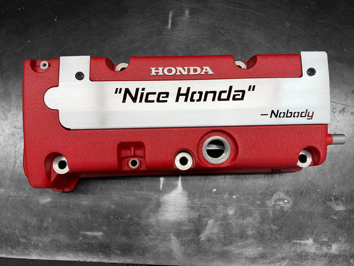 K20 K24 HONDA COIL PACK COVER FOR K-SERIES BARE ALUMINUM NICE HONDA