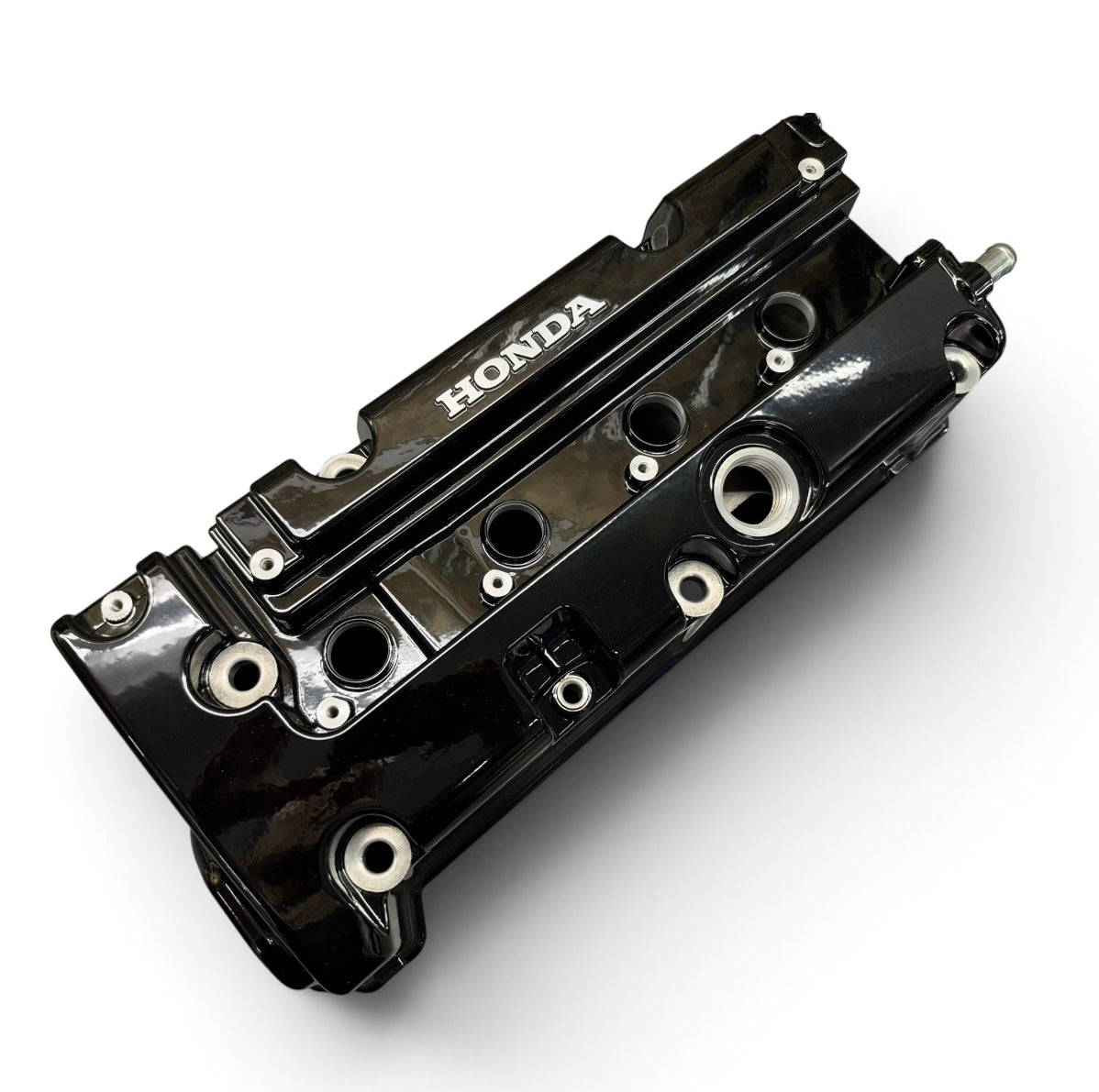 Honda K-SERIES K24 K20 Valve Cover Powder Coated GLOSS BLACK Type R Civic RSX