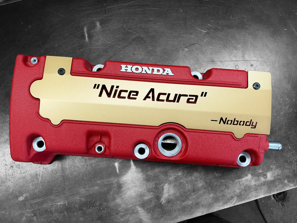 ACURA Honda K SERIES K24Z TSX COIL PACK COVER 9TH Gen SATIN GOLD "NICE ACURA"