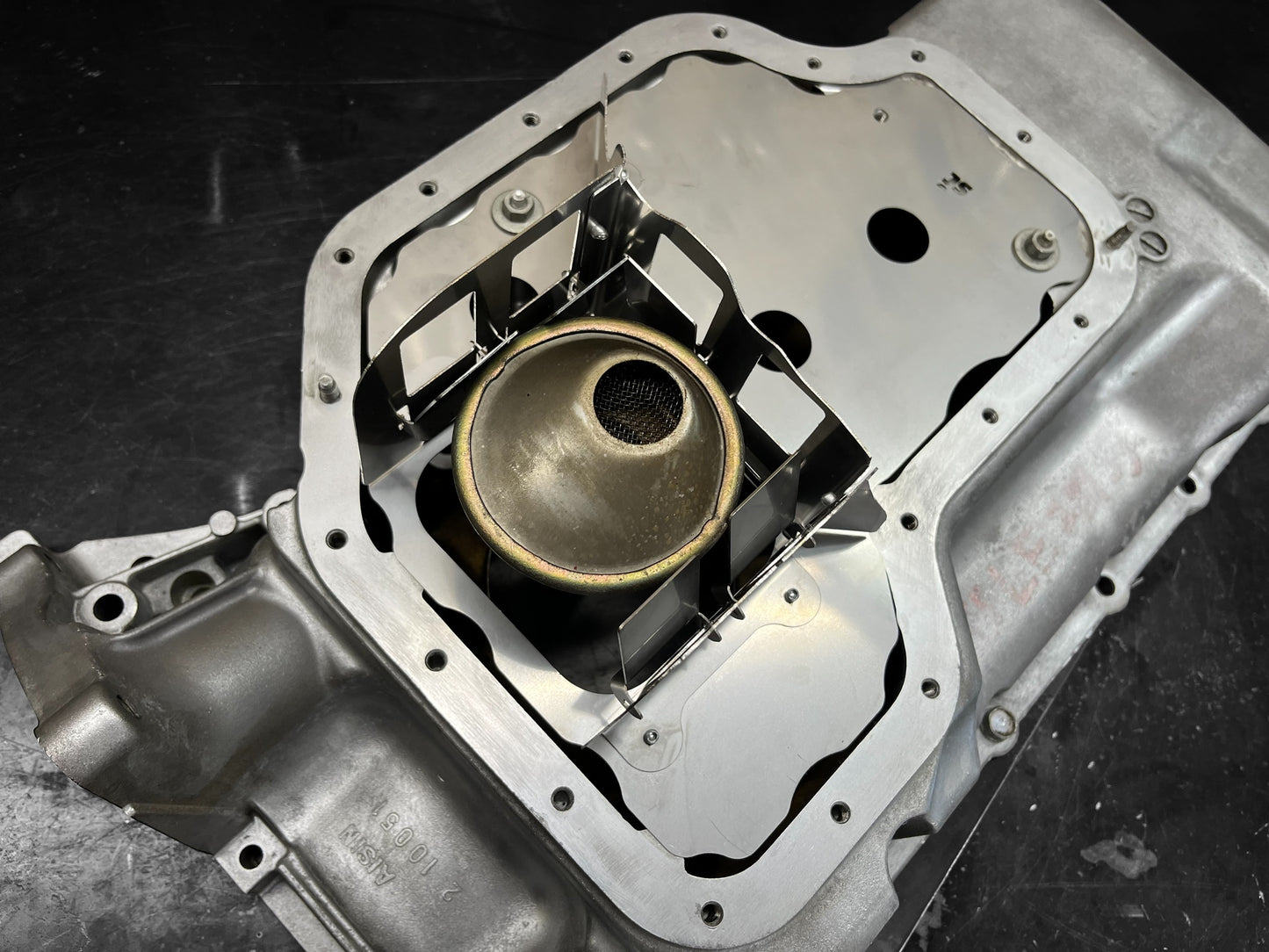 2UZ-FE 4.7 Toyota Lexus 4runner  GX470 Oil Pan Baffle Anti Oil Starvation Upgrade