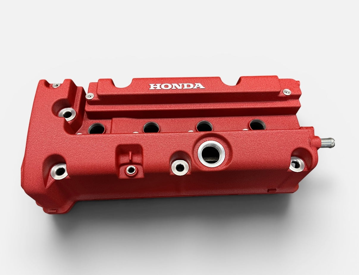 Honda K-SERIES K24 K20 Valve Cover Type R Civic RSX Powder Coated WRINKLE RED