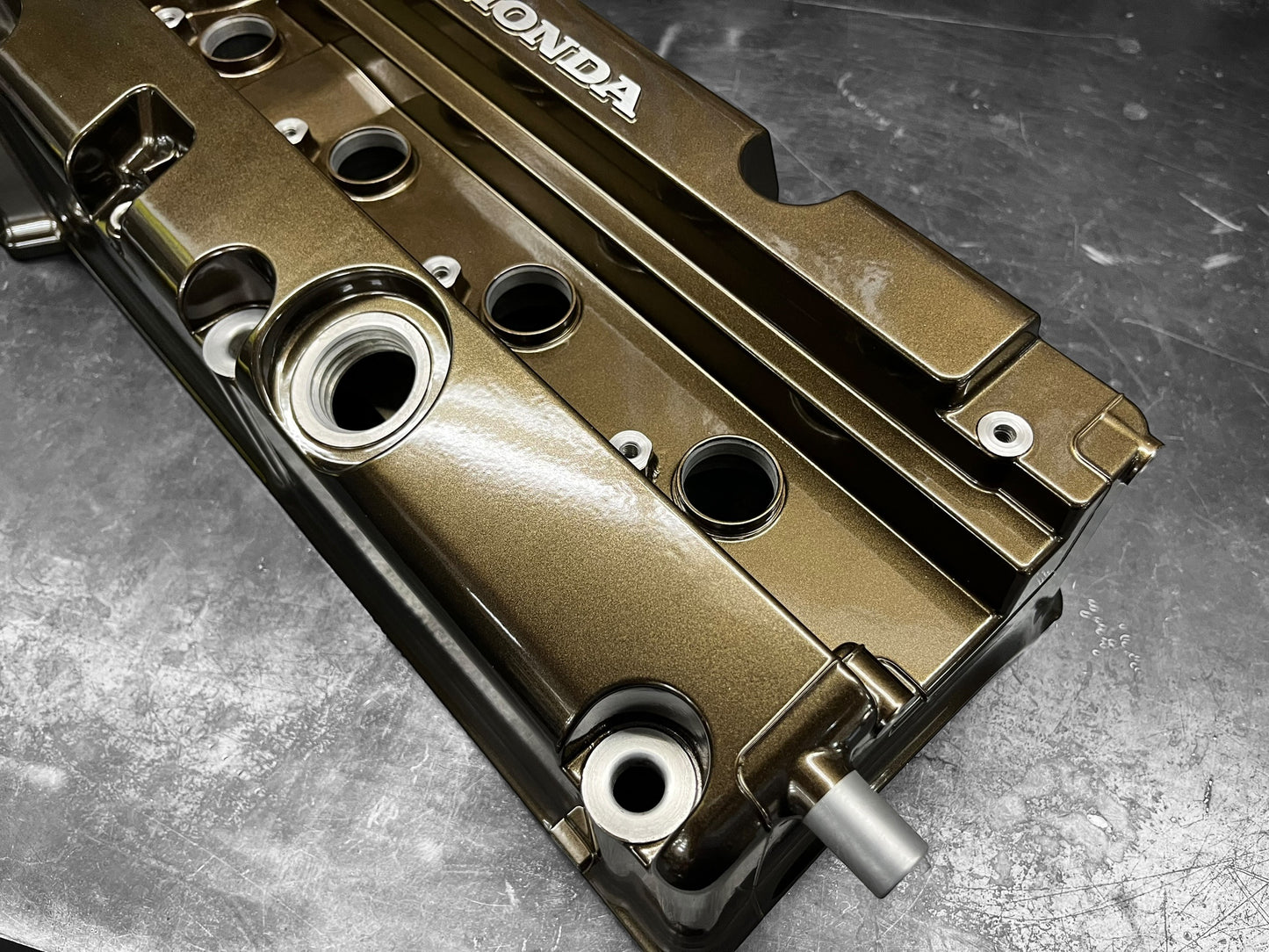 Honda K-SERIES K24 K20 Type R Civic RSX Valve Cover Powder Coated Bronze