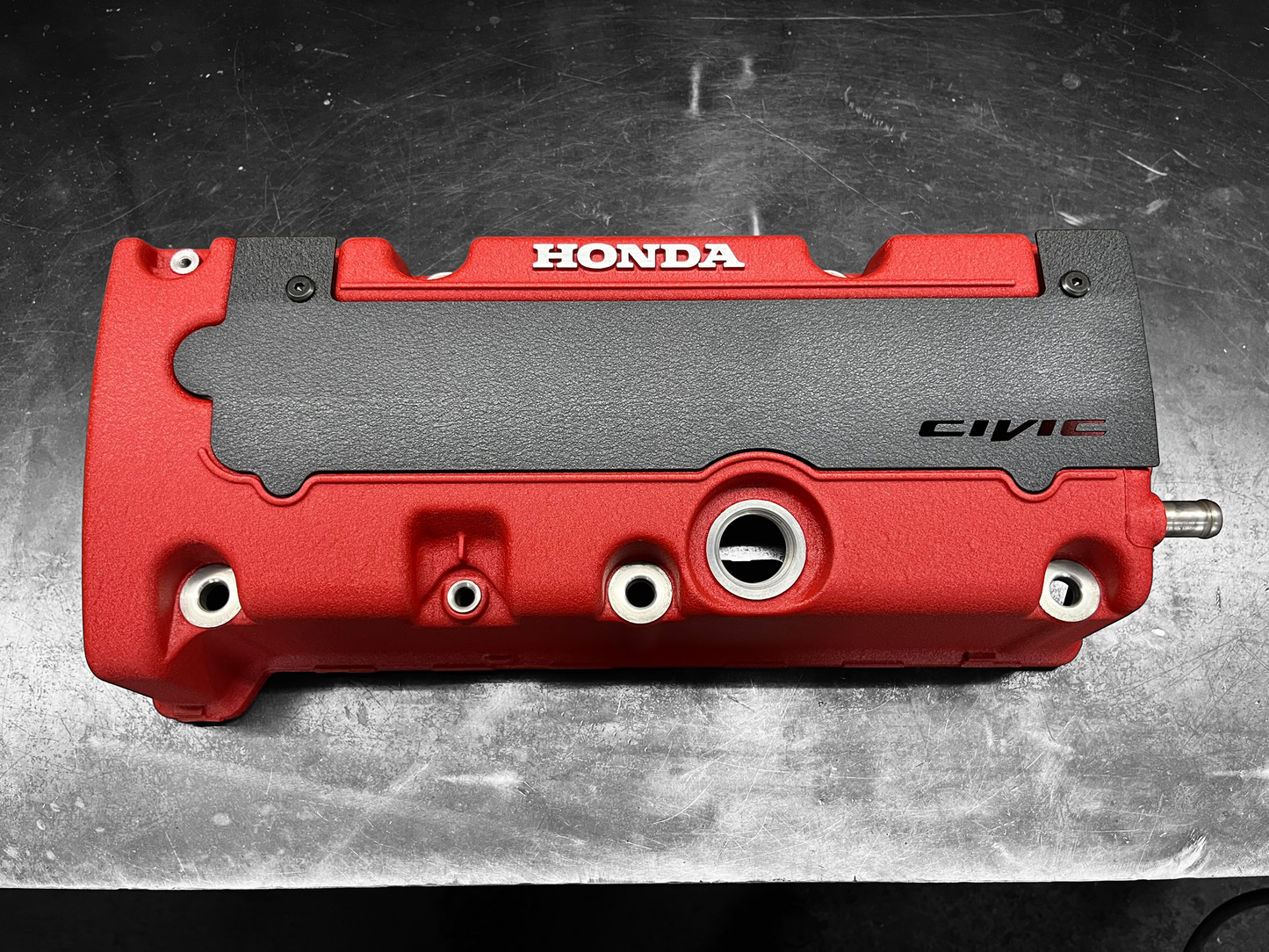 Honda K SERIES K24Z K24Z7 COIL PACK COVER CIVIC SI 9TH Gen WRINKLE BLACK “CIVIC” Ver. 2