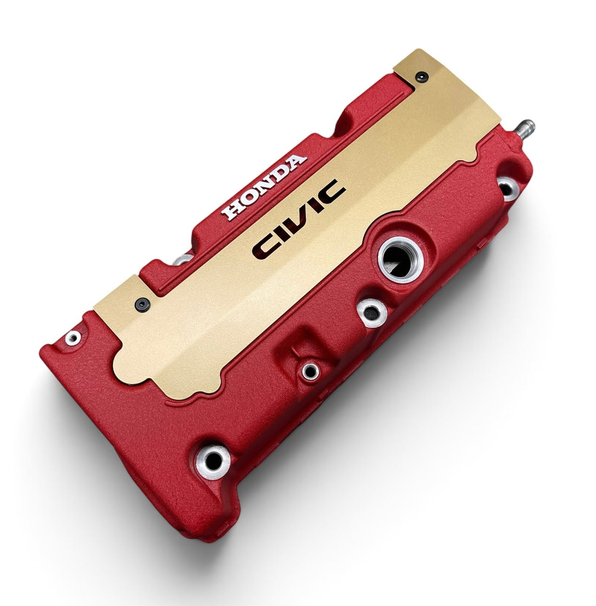 Honda K SERIES K24Z K24Z7 COIL PACK COVER CIVIC SI 9TH Gen SATIN GOLD “CIVIC” Ver. 4