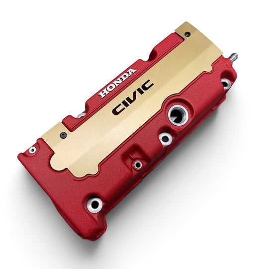 Honda K SERIES K24Z K24Z7 COIL PACK COVER CIVIC SI 9TH Gen SATIN GOLD “CIVIC” Ver. 4