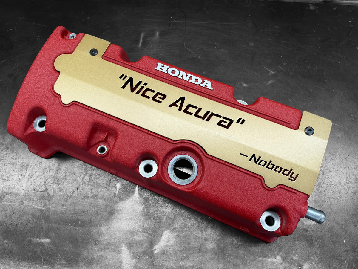 ACURA Honda K SERIES K24Z TSX COIL PACK COVER 9TH Gen SATIN GOLD "NICE ACURA"