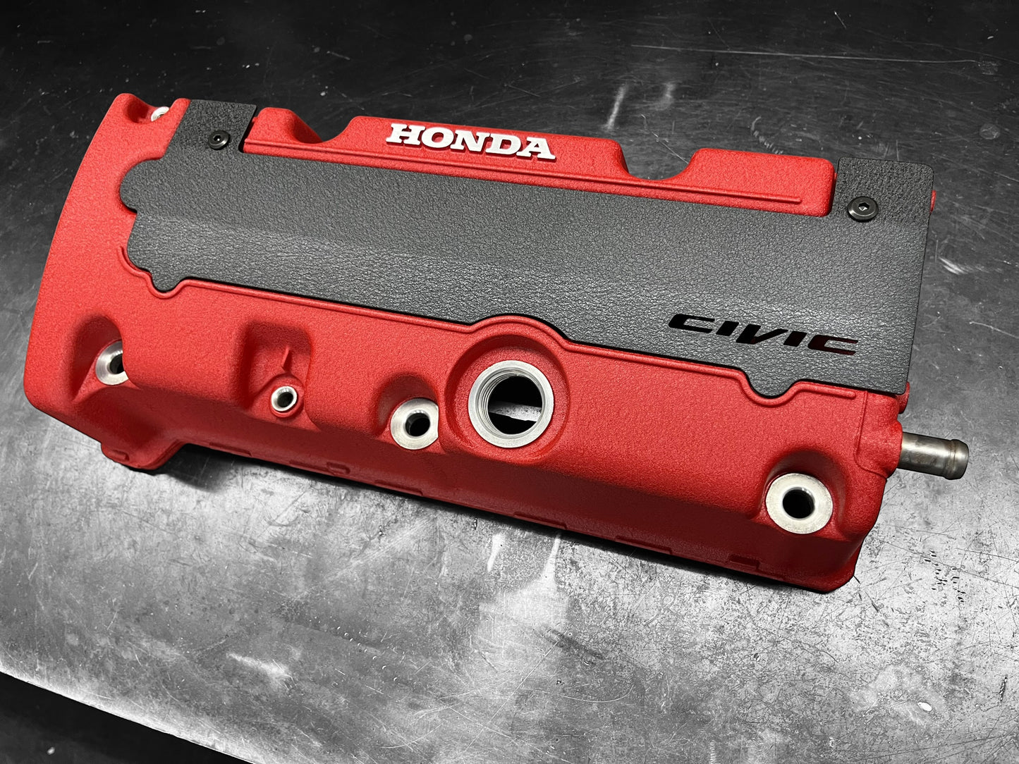 Honda K SERIES K24Z K24Z7 COIL PACK COVER CIVIC SI 9TH Gen WRINKLE BLACK “CIVIC” Ver. 2