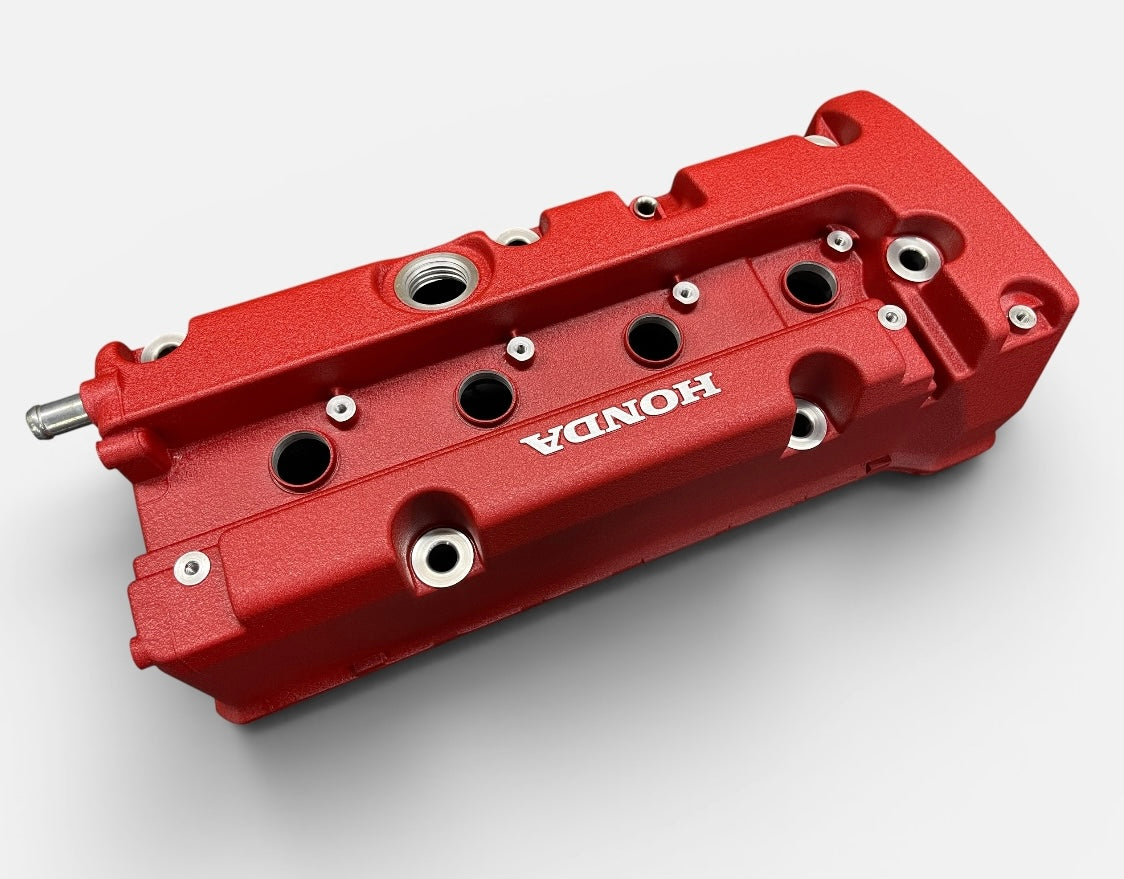 Honda K-SERIES K24 K20 Valve Cover Type R Civic RSX Powder Coated WRINKLE RED