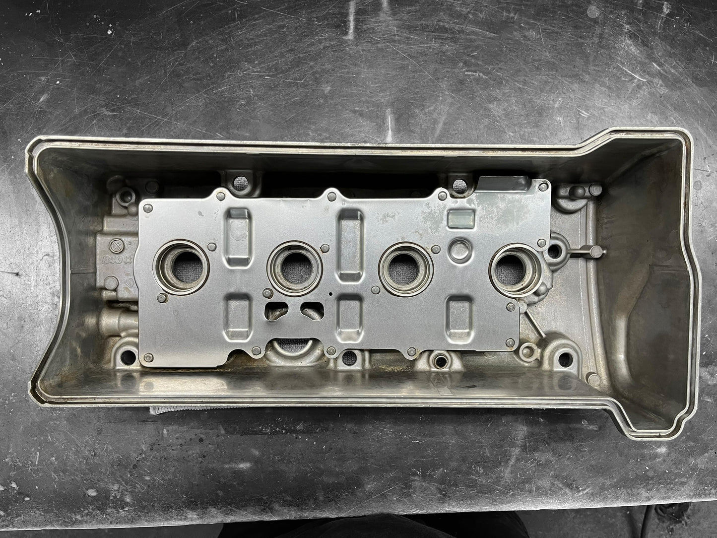 Honda K SERIES K24Z CIVIC SI 9TH GEN VALVE COVER POWDER COATED NARDO GRAY