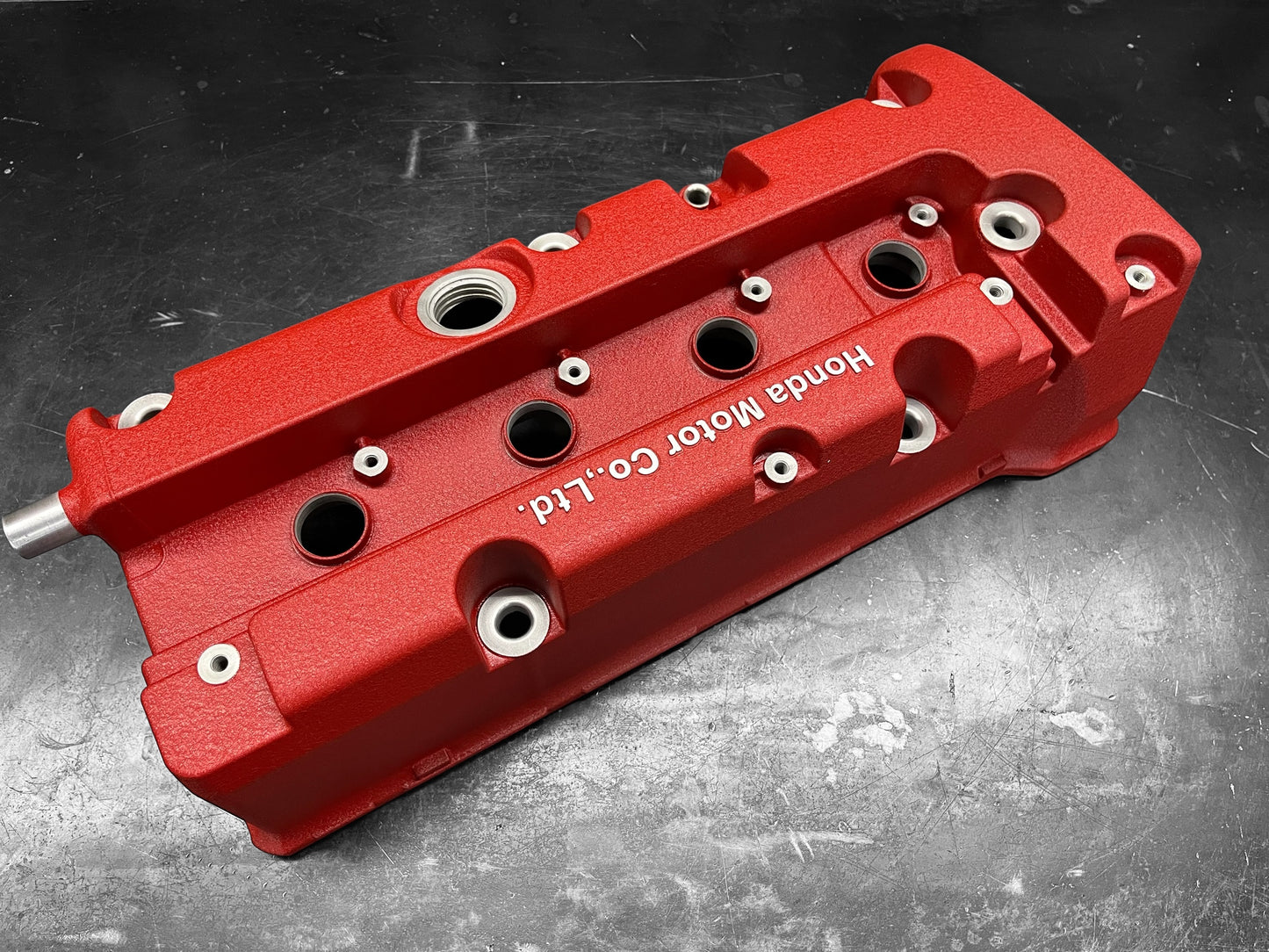 Honda K-SERIES K20 Valve Cover Acura RSX Powder Coated Wrinkle Red