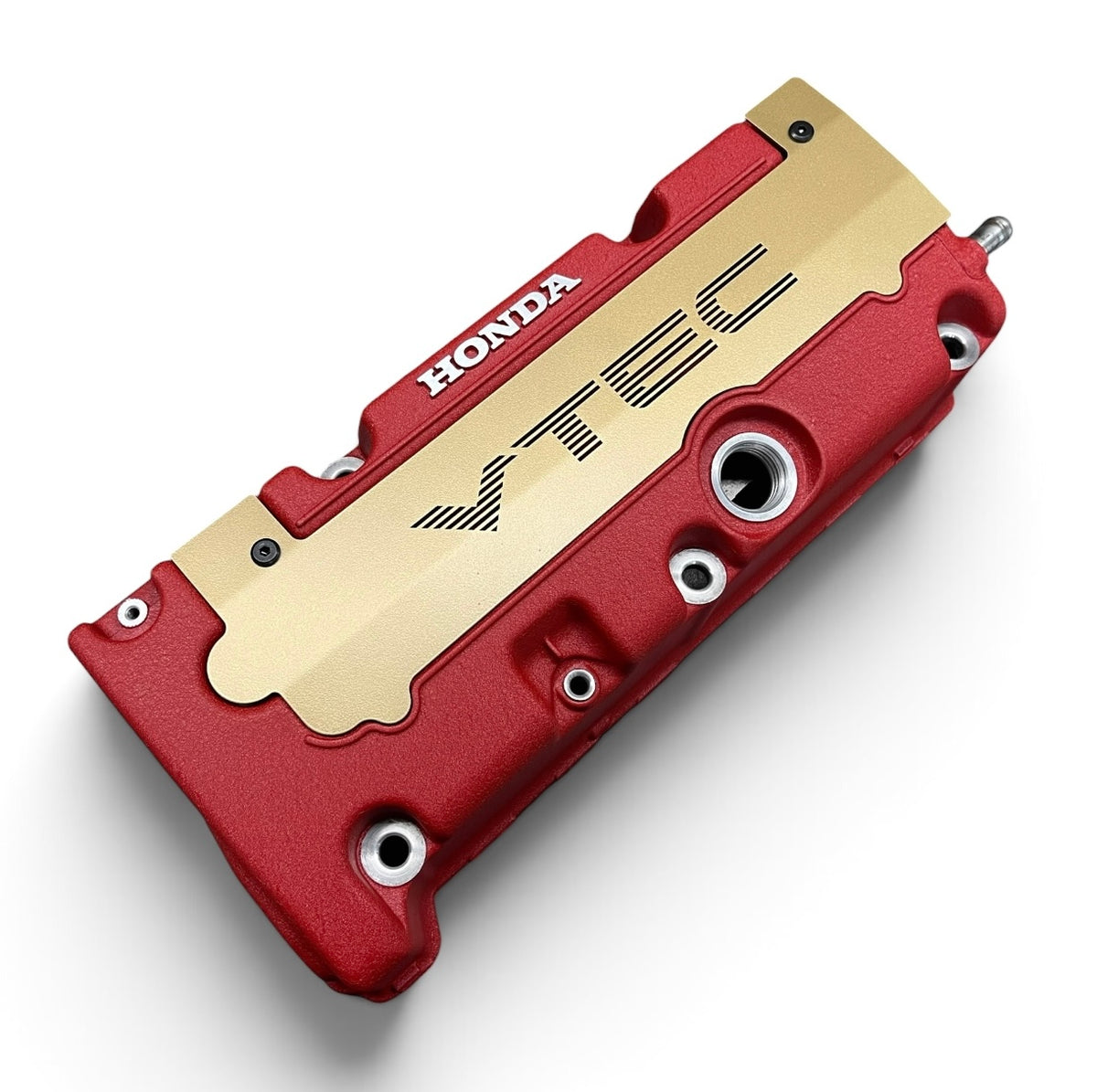 Honda K SERIES K24Z K24Z7 COIL PACK COVER CIVIC SI 9TH Gen SATIN GOLD "VTEC" Ver. 1