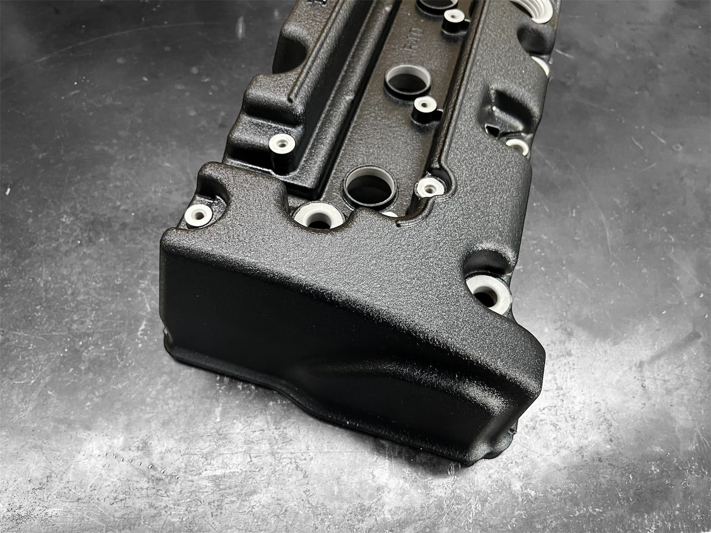 Honda K SERIES K24Z CIVIC SI 9TH GEN VALVE COVER POWDER COATED WRINKLE BLACK