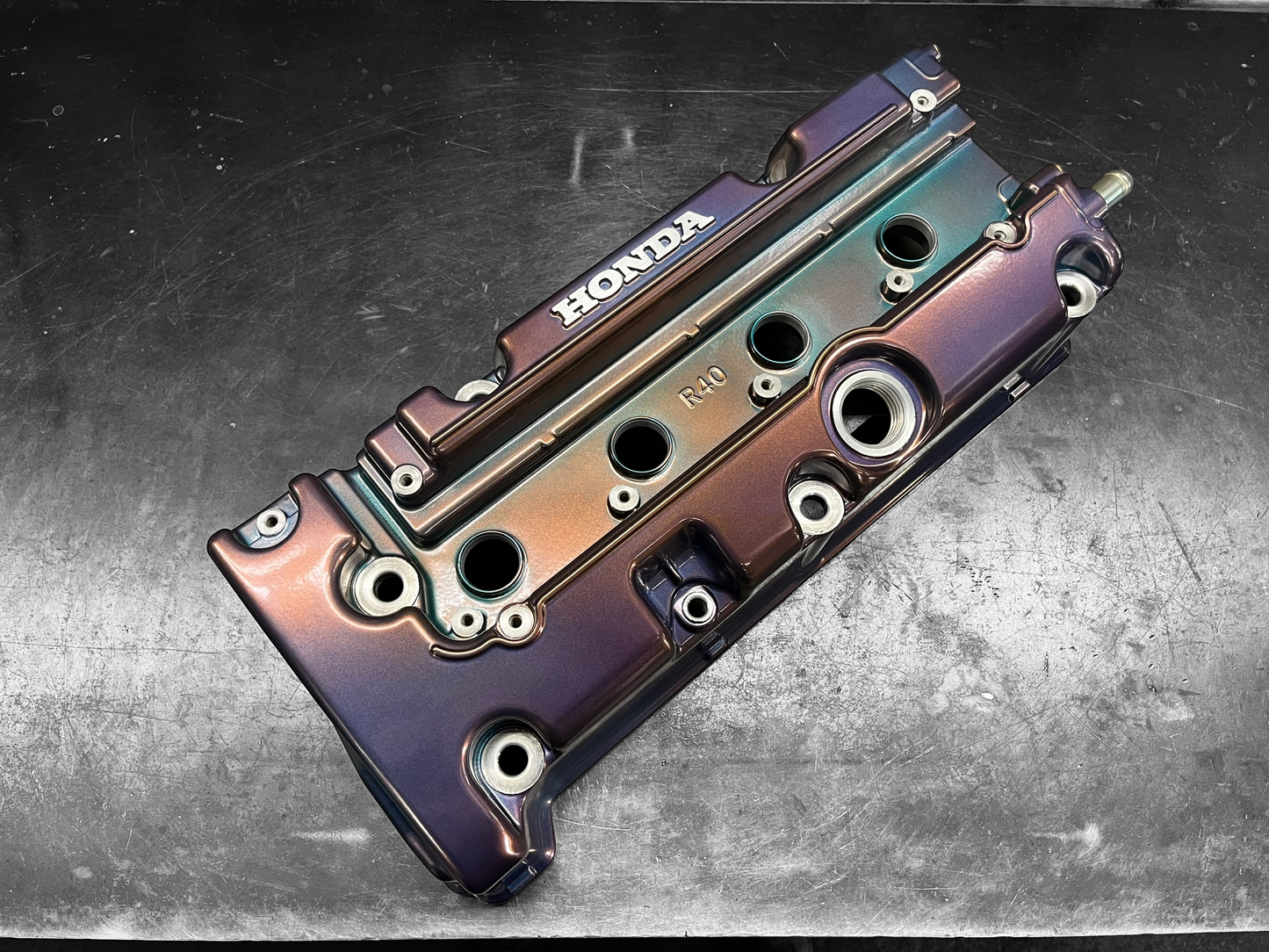 Honda K SERIES K24Z CIVIC SI 9TH GEN VALVE COVER POWDER COATED ALEXANDRITE