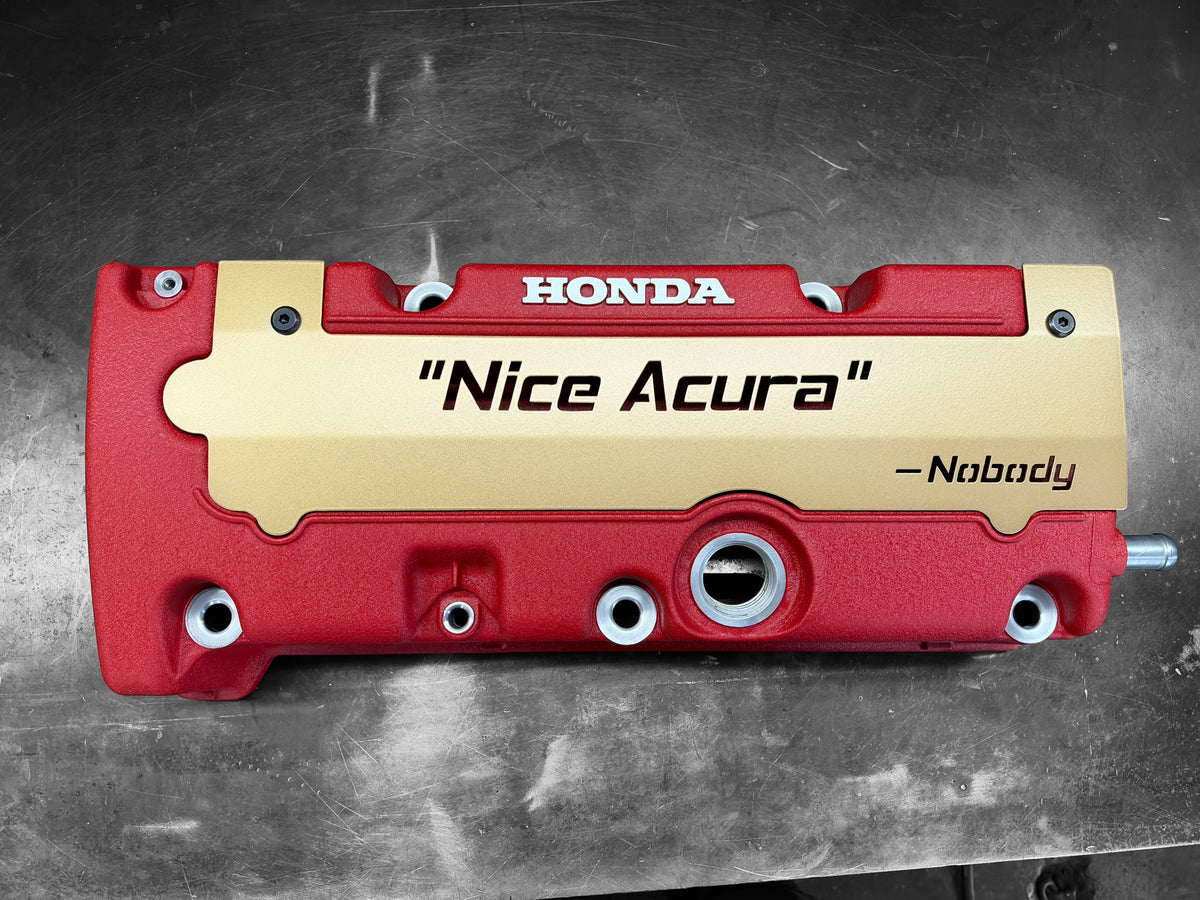 ACURA Honda K SERIES K24Z TSX COIL PACK COVER 9TH Gen SATIN GOLD "NICE ACURA"
