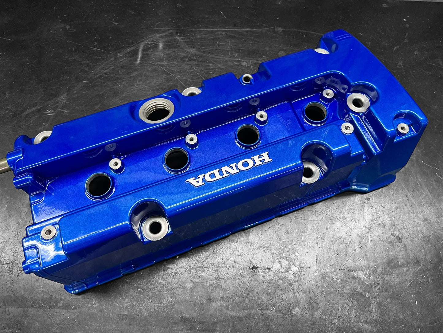 Honda K-SERIES K24 K20 Type R Civic RSX Valve Cover Powder Coated Metallic Blue