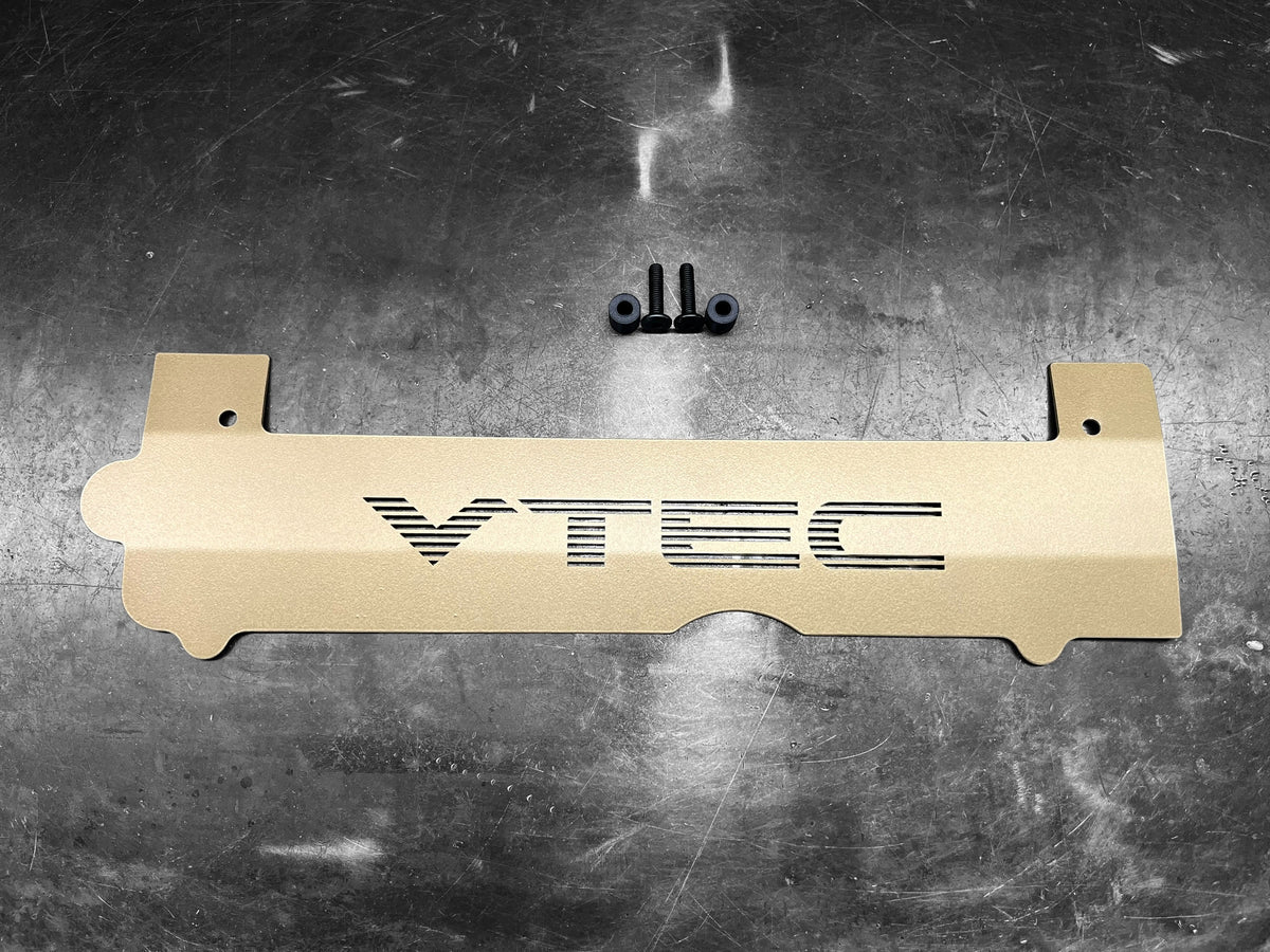 Honda K SERIES K24Z K24Z7 COIL PACK COVER CIVIC SI 9TH Gen SATIN GOLD "VTEC" Ver. 1