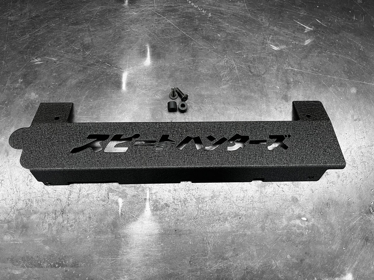 K20 K24 HONDA COIL PACK COVER K-SERIES POWDER COATED WRINKLE BLACK SPEEDHUNTERS