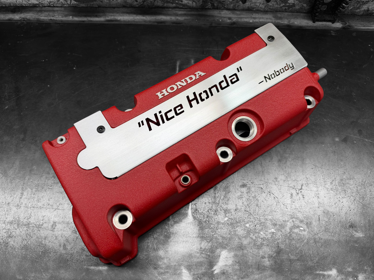 K20 K24 HONDA COIL PACK COVER FOR K-SERIES BARE ALUMINUM NICE HONDA