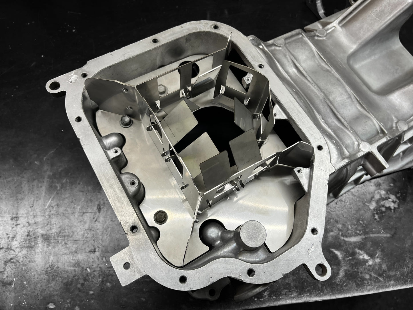 VQ35DE 2003–2008 Nissan 350z / G35 / M35 Oil Pan Baffle Anti Oil Starvation Upgrade