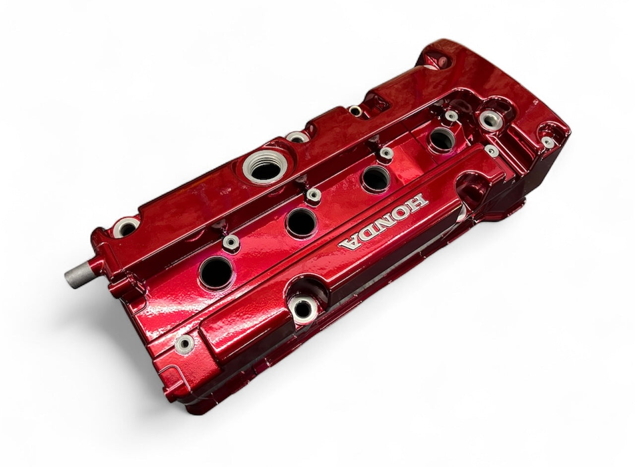 Honda K-SERIES K24 K20 Valve Cover Type R Civic RSX Powder CoatedCANDY RED
