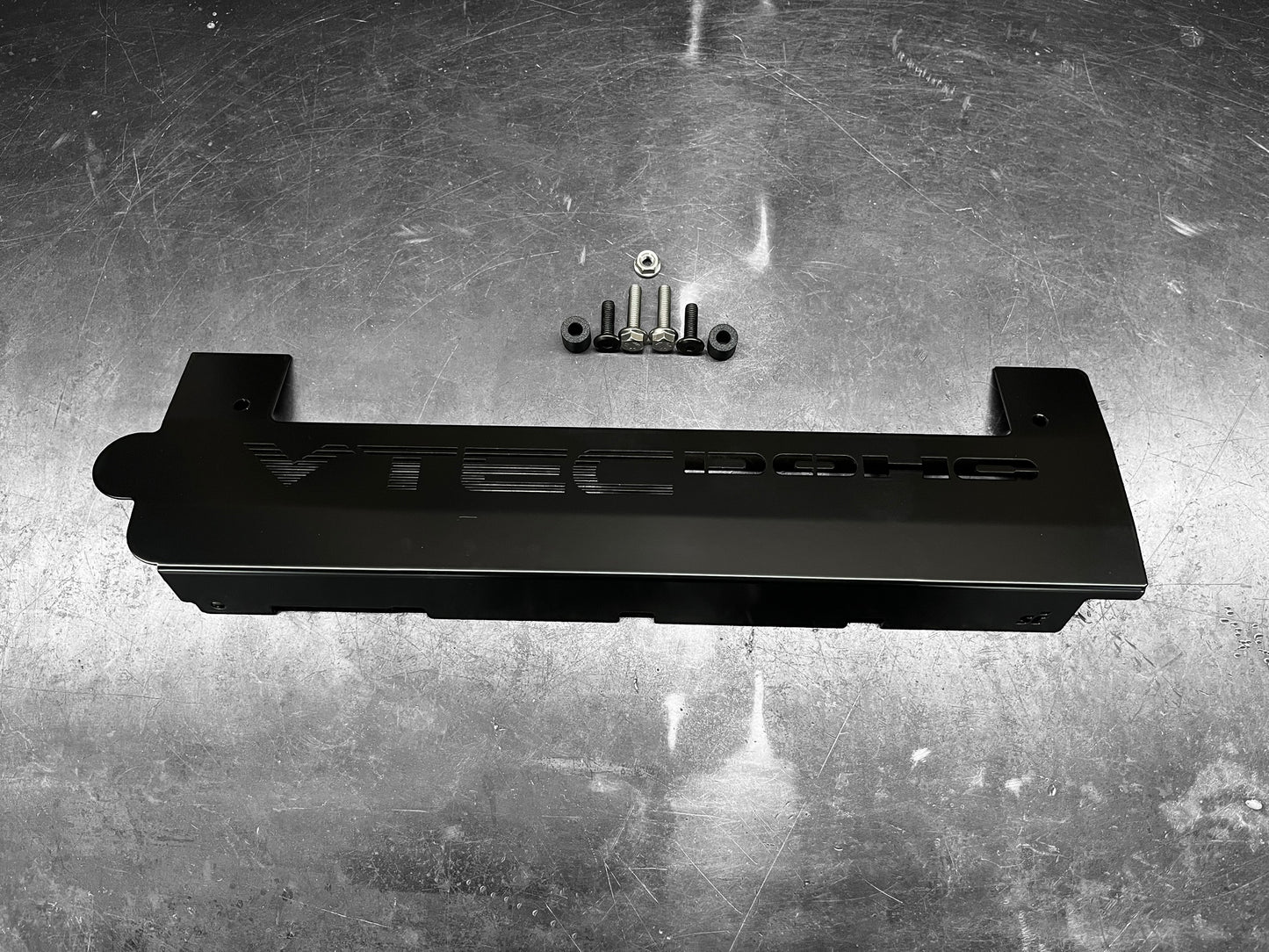 K20 K24 COIL PACK COVER FOR K-SERIES POWDER COATED SEMI GLOSS BLACK “VTEC DOHC”