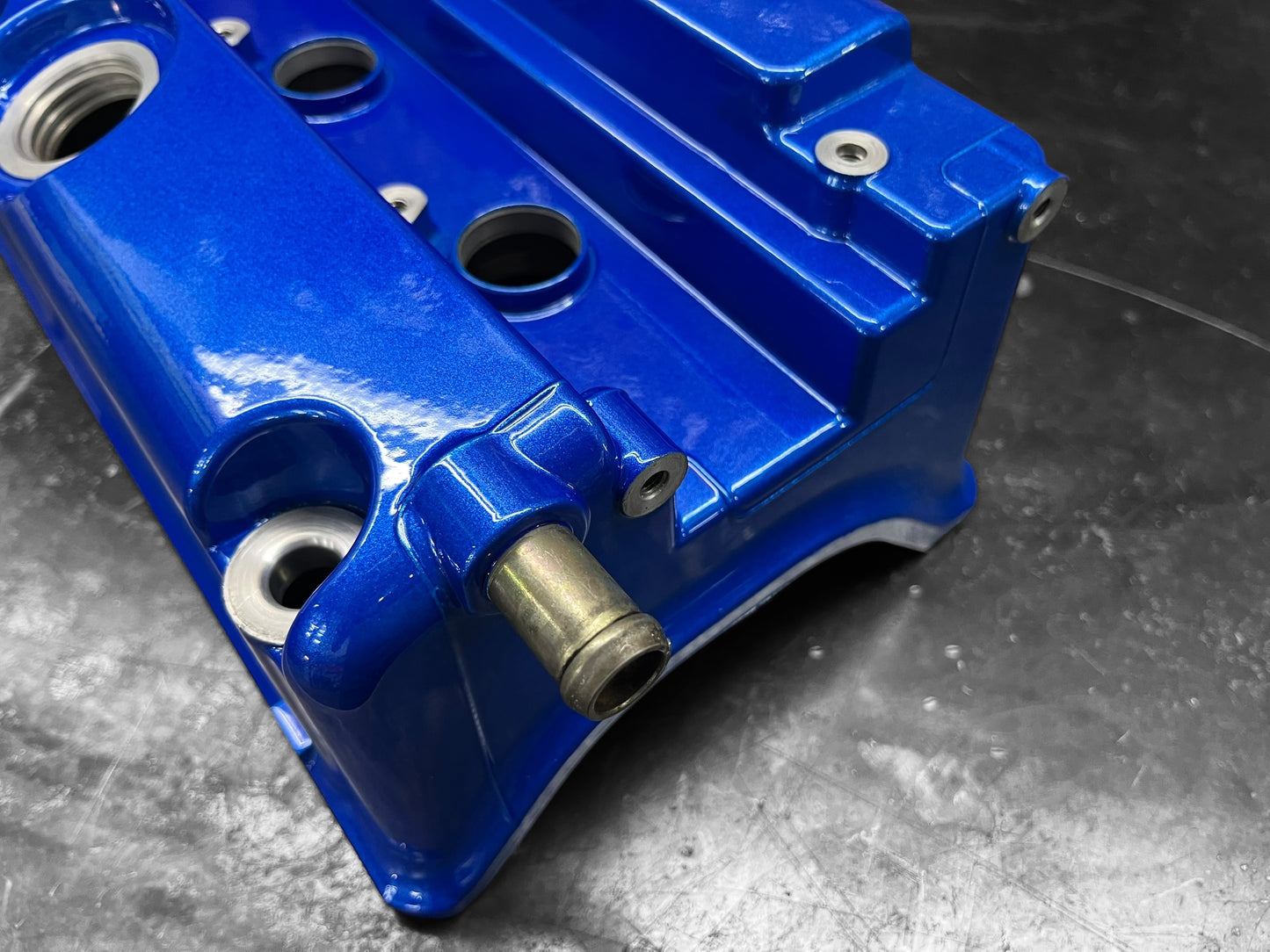 Honda K-SERIES K24 K20 Type R Civic RSX Valve Cover Powder Coated Metallic Blue