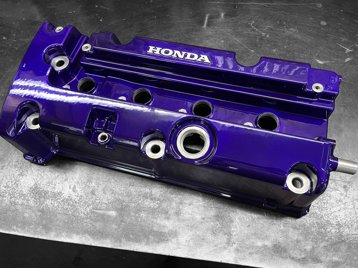 Honda K-SERIES K24 K20 Type R Civic RSX Valve Cover Powder Coated Candy Purple