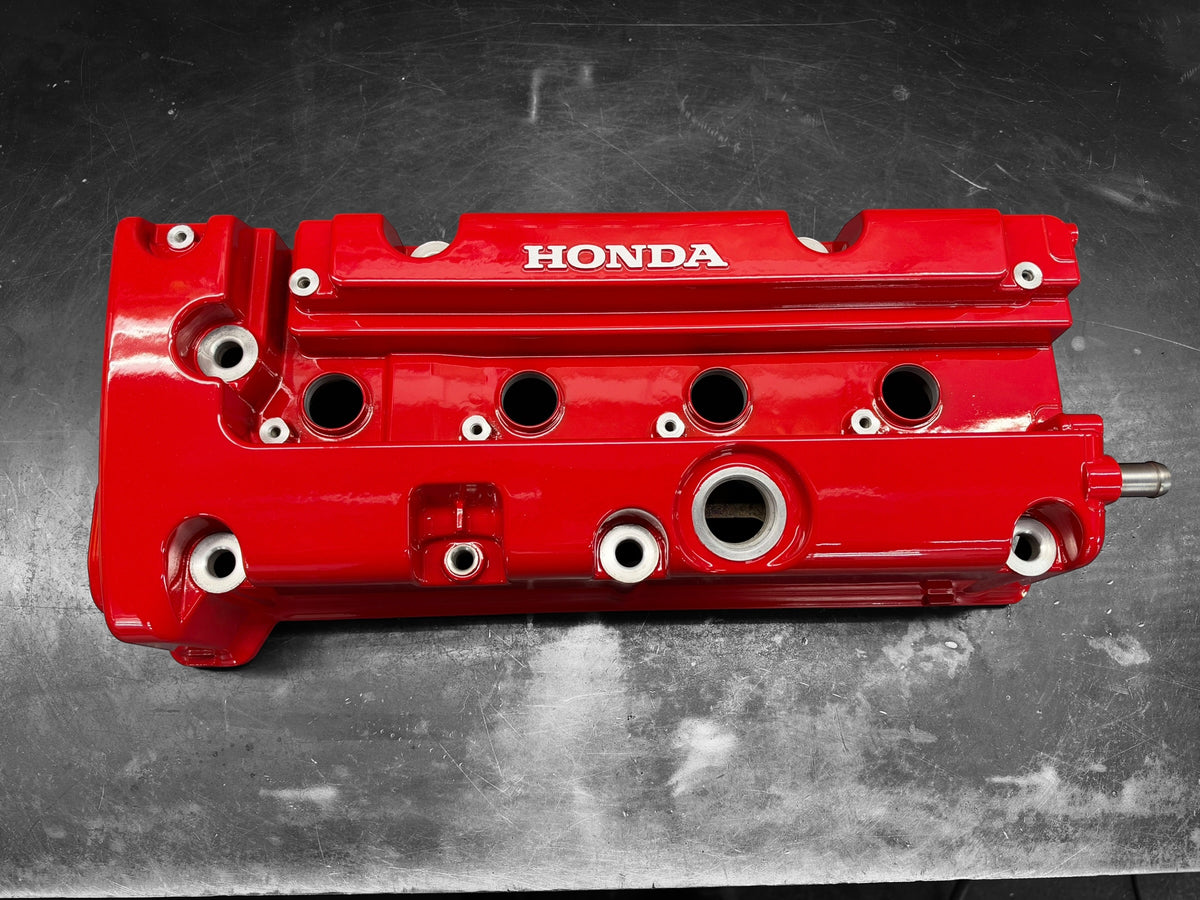 Honda K-SERIES K24 K20 Type R Civic RSX Valve Cover Powder Coated Glossy Red