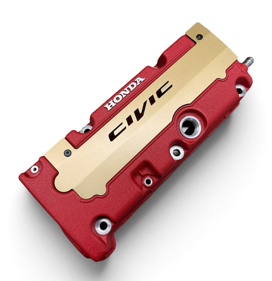 Honda K SERIES K24Z K24Z7 COIL PACK COVER CIVIC SI 9TH Gen SATIN GOLD “CIVIC” Ver. 3